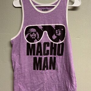 Vintage WWF Macho Man Muscle Shirt M 0022 WWE Wrestling Rare